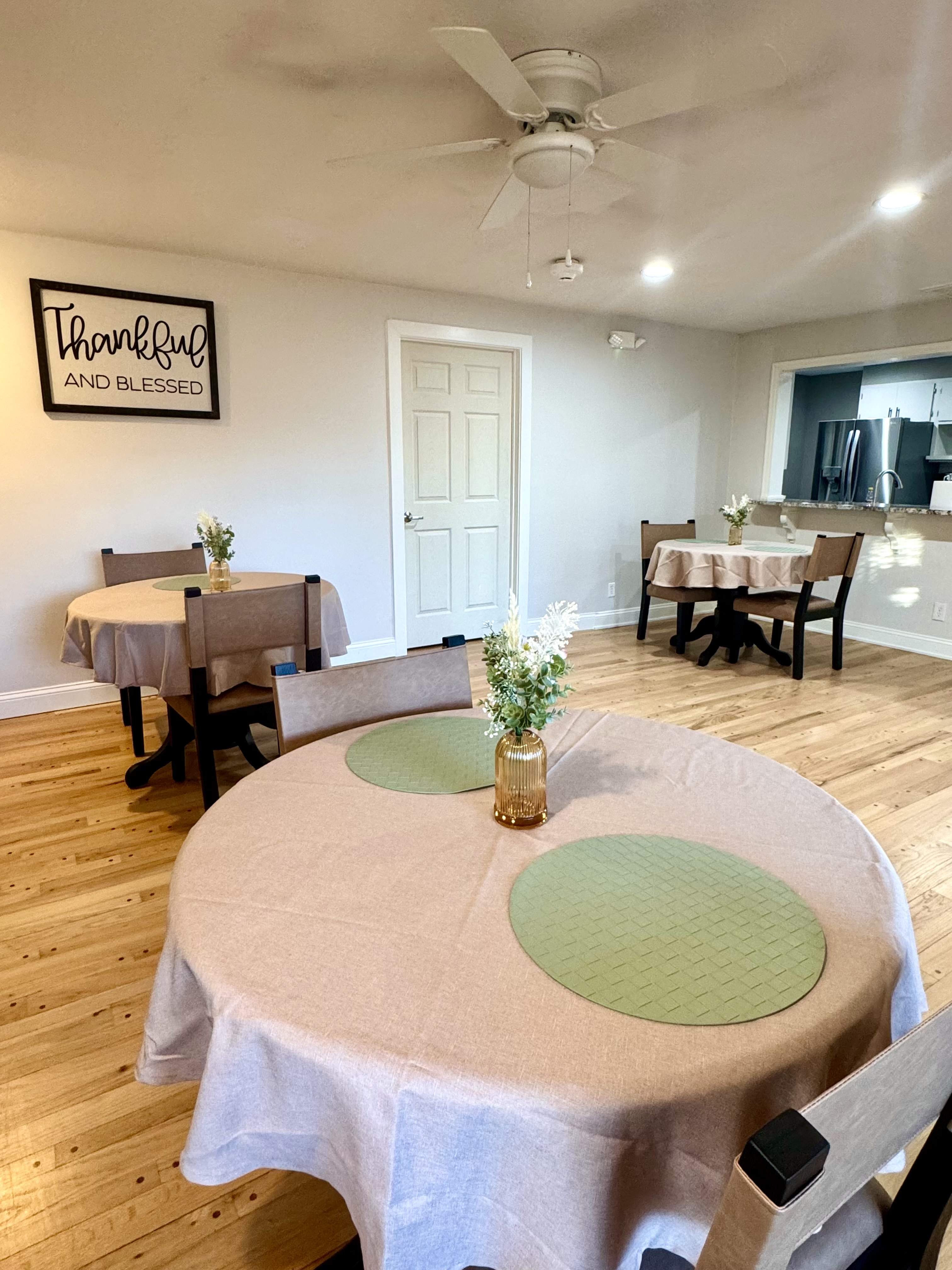 Dining area at Graceful Living