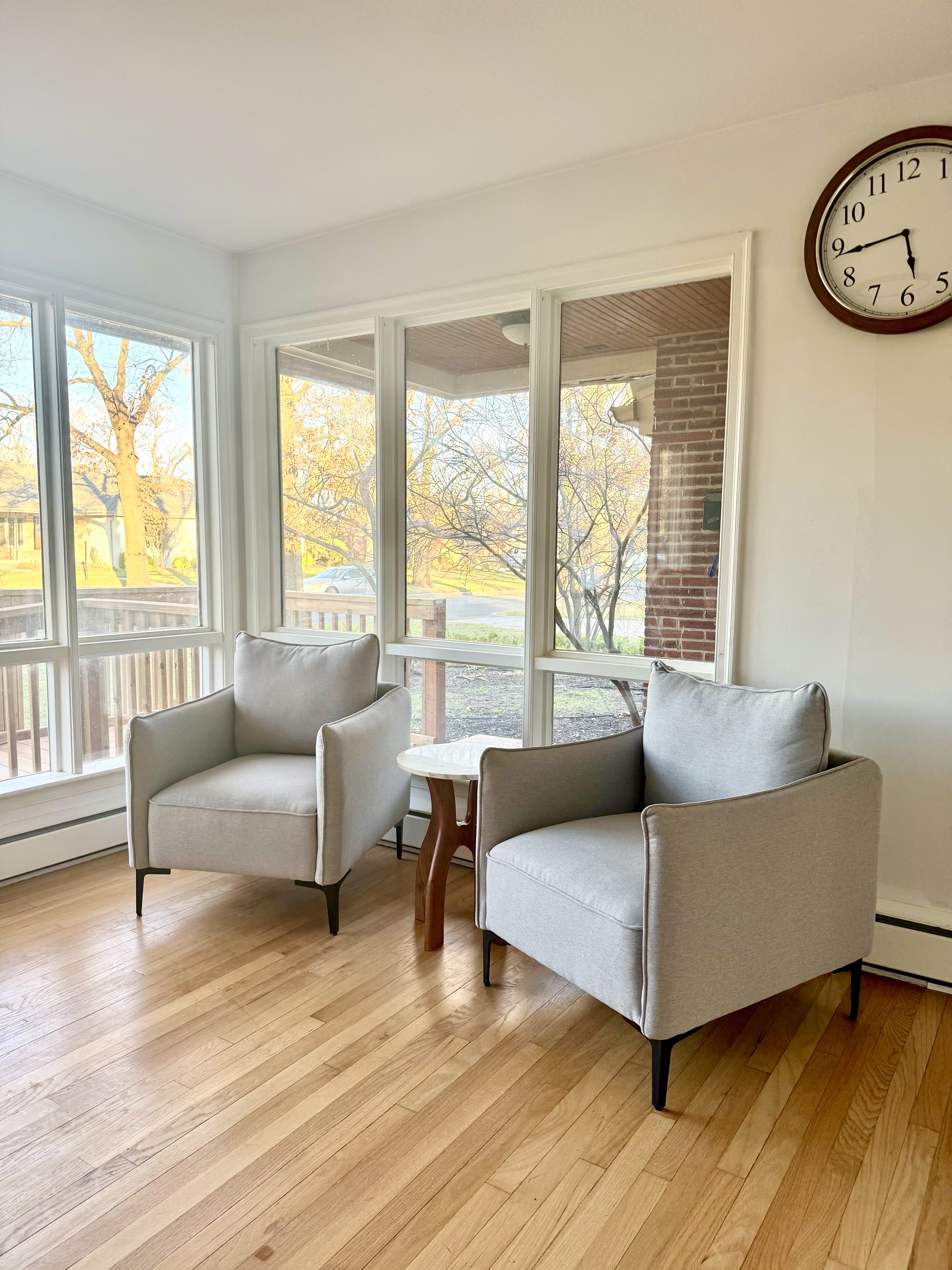 Peaceful sitting area at Graceful Living